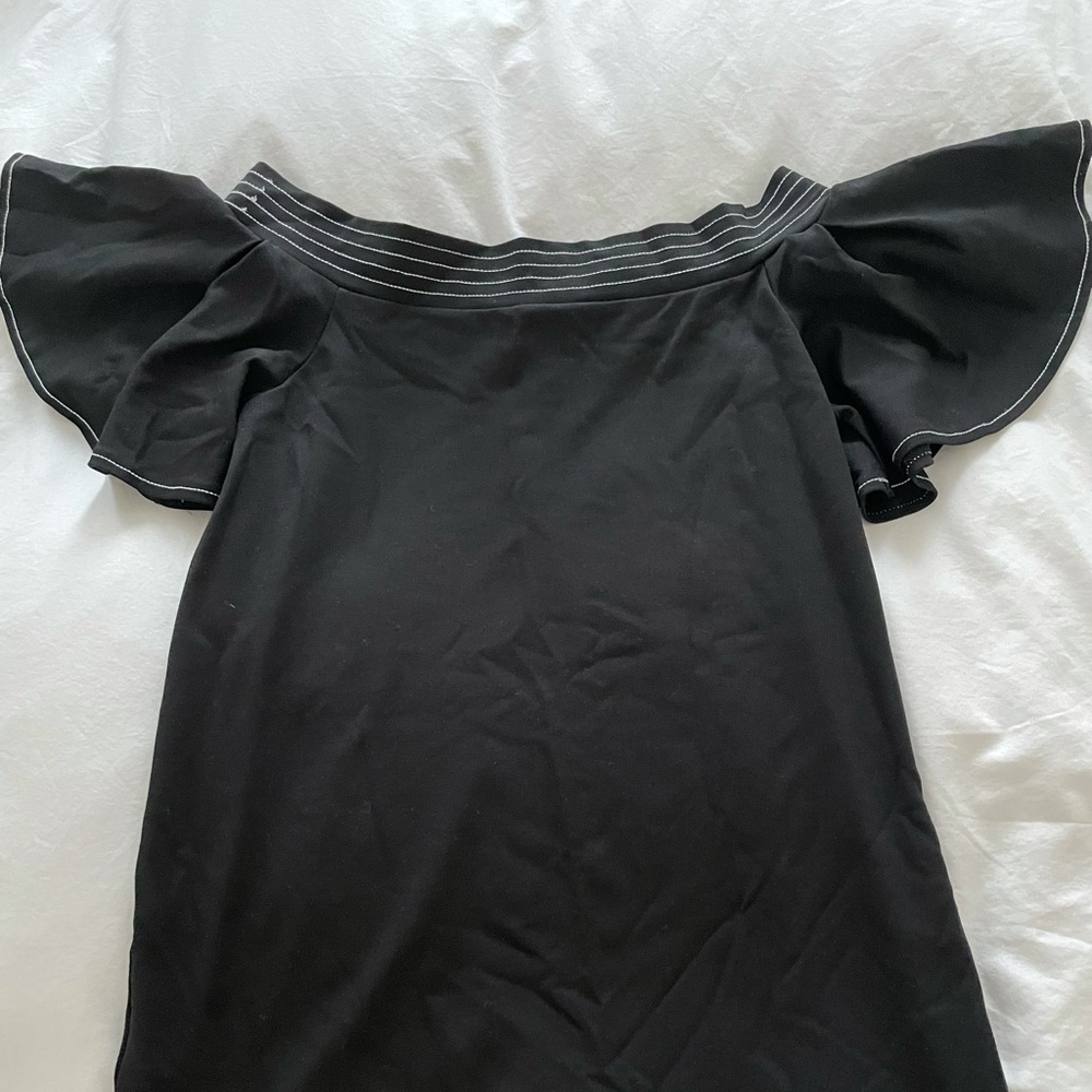 Cute Zara off- the shoulder LBD.